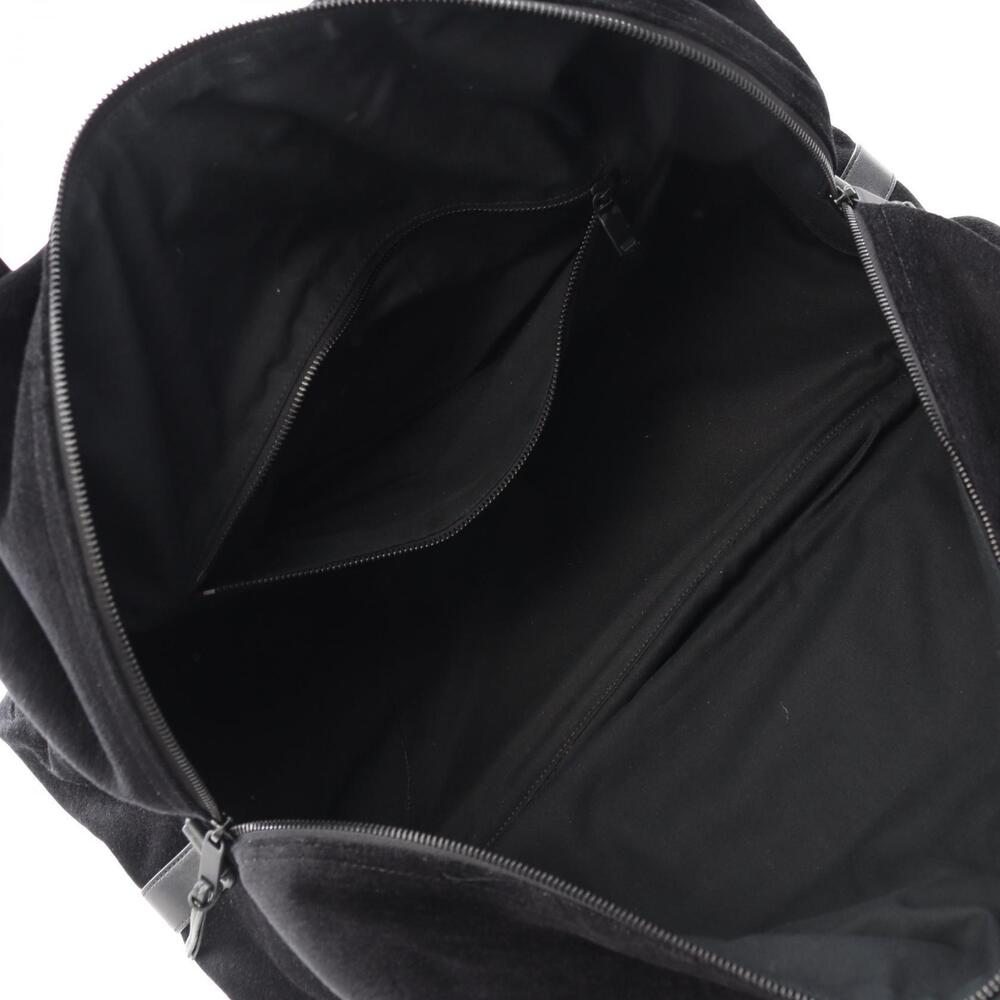 Saint Laurent Paris Nooks Duffle Bag Boston Leather Black - Picture 3 of 5